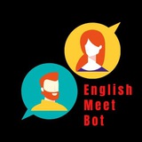 English Meet (@englishmeetbot) telegram bot image