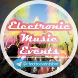 Electronic Music Events (@electroeventsbot) telegram bot image