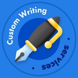 Custom Writing Service (@customwritingbot) telegram bot image
