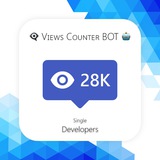 👁‍🗨 Views Counter BOT 🤖 (@viewscounterbot) telegram bot image