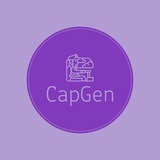 CapGen (@capgen_bot) telegram bot image