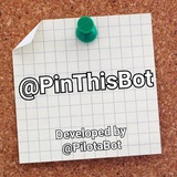 Pin This (@pinthisbot) telegram bot image