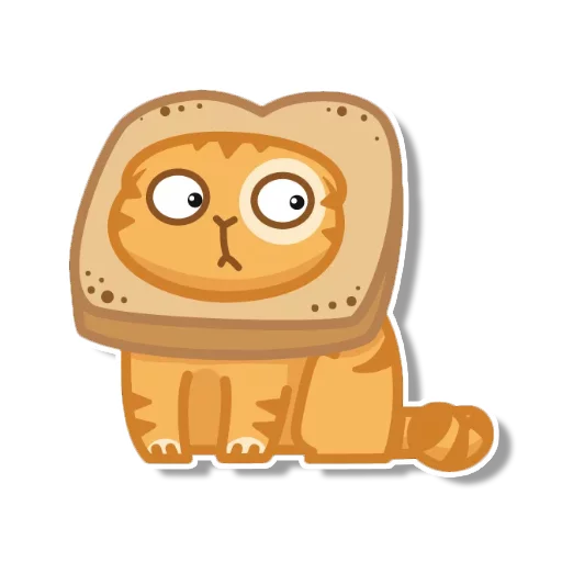 Sticker from the "persik _the_cat" sticker pack