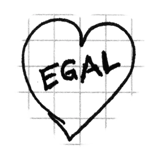 Sticker from the "Egon Forever!" sticker pack