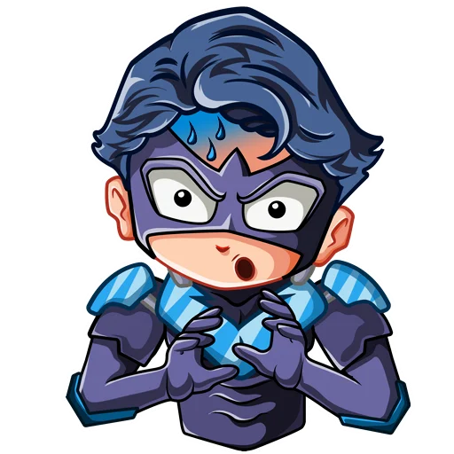 Sticker from the "Nightwing | Найтвинг" sticker pack