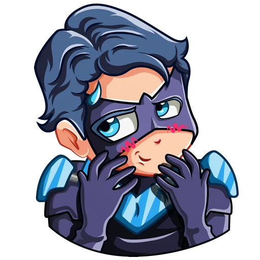 Sticker from the "Nightwing | Найтвинг" sticker pack