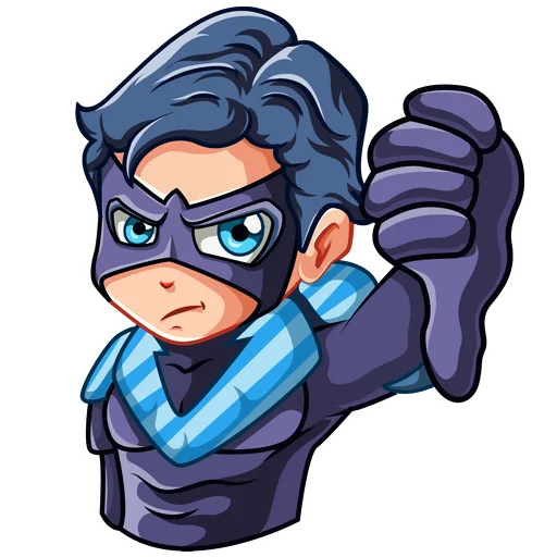 Sticker from the "Nightwing | Найтвинг" sticker pack