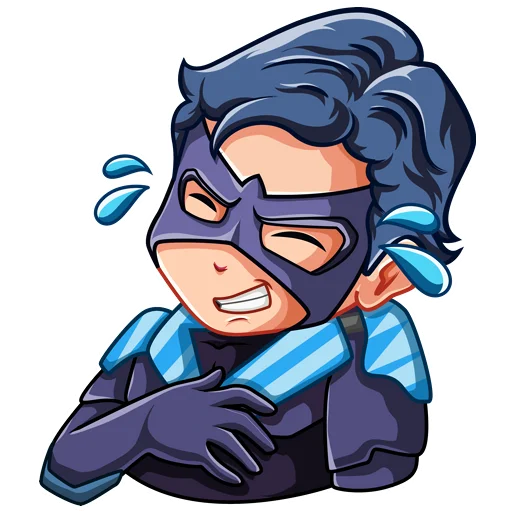 Sticker from the "Nightwing | Найтвинг" sticker pack