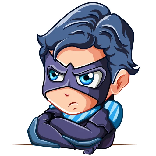 Sticker from the "Nightwing | Найтвинг" sticker pack