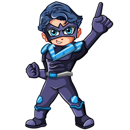 Sticker from the "Nightwing | Найтвинг" sticker pack