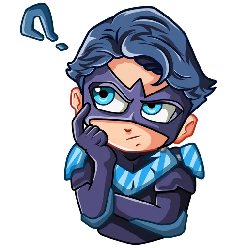 Sticker from the "Nightwing | Найтвинг" sticker pack