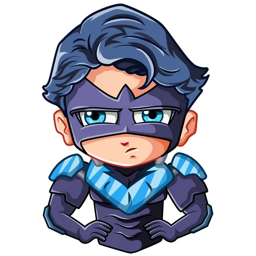 Sticker from the "Nightwing | Найтвинг" sticker pack