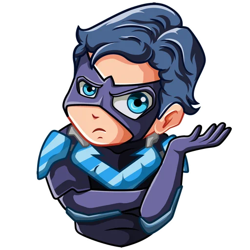 Sticker from the "Nightwing | Найтвинг" sticker pack