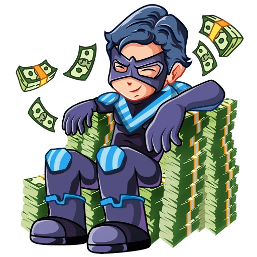 Sticker from the "Nightwing | Найтвинг" sticker pack