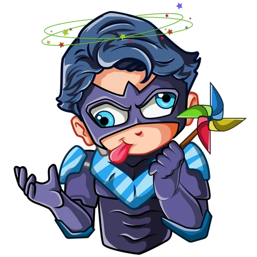 Sticker from the "Nightwing | Найтвинг" sticker pack