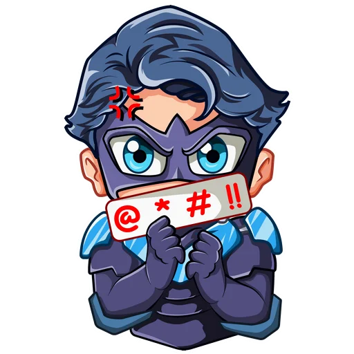 Sticker from the "Nightwing | Найтвинг" sticker pack