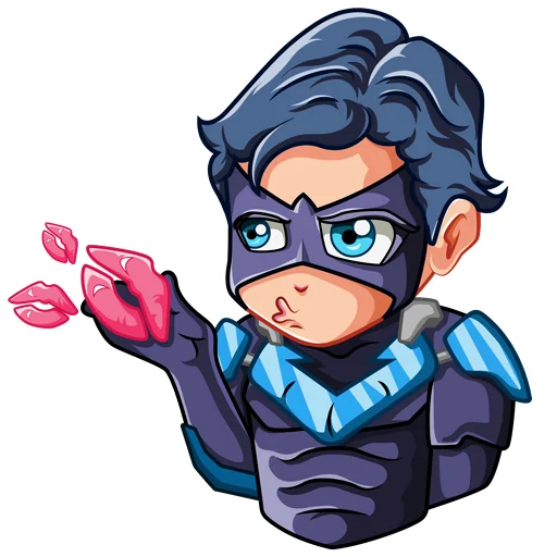 Sticker from the "Nightwing | Найтвинг" sticker pack