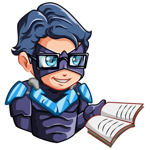 Sticker from the "Nightwing | Найтвинг" sticker pack