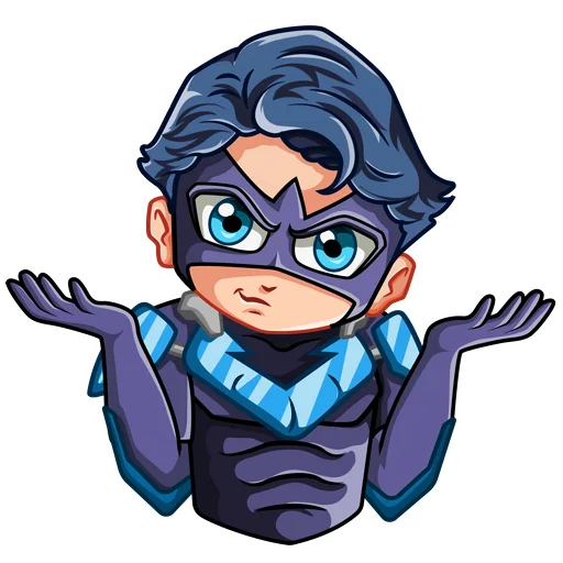 Sticker from the "Nightwing | Найтвинг" sticker pack