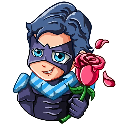 Sticker from the "Nightwing | Найтвинг" sticker pack