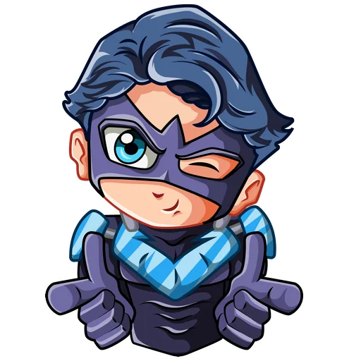 Sticker from the "Nightwing | Найтвинг" sticker pack