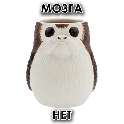 Sticker from the "Star Wars Porgs" sticker pack