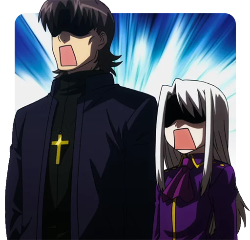 Sticker from the "TYPE MOON?Carnival Phantasm01" sticker pack