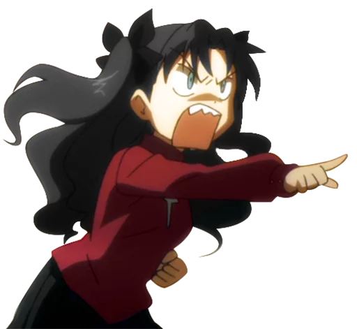 Sticker from the "TYPE MOON?Carnival Phantasm01" sticker pack