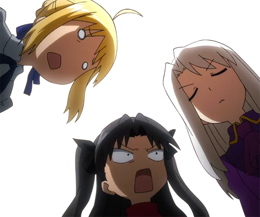 Sticker from the "TYPE MOON?Carnival Phantasm01" sticker pack