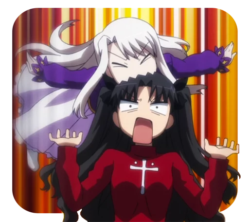 Sticker from the "TYPE MOON?Carnival Phantasm01" sticker pack