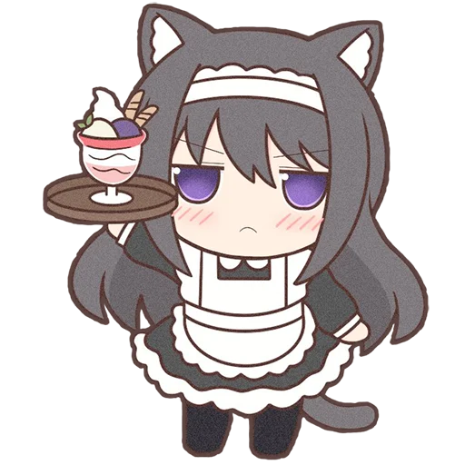 Sticker from the "Homura Akemi Neko |" sticker pack