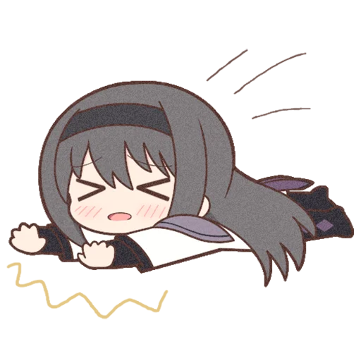 Sticker from the "Homura Akemi Neko |" sticker pack