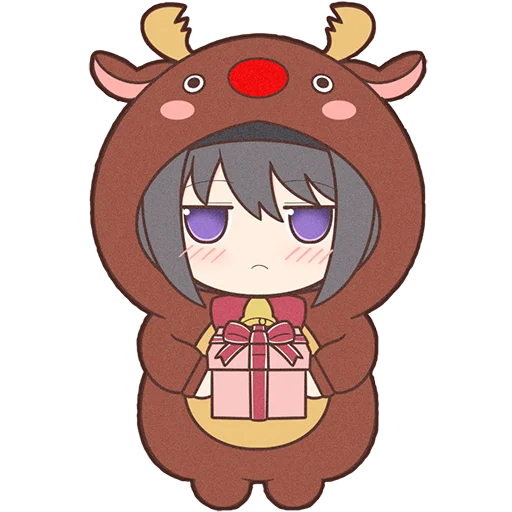 Sticker from the "Homura Akemi Neko |" sticker pack