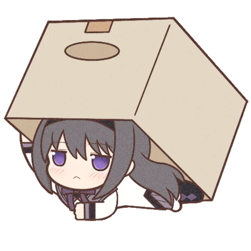 Sticker Homura Akemi Neko |