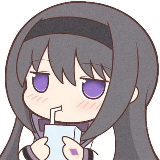 Sticker Homura Akemi Neko |