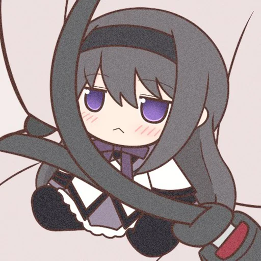 Sticker Homura Akemi Neko |