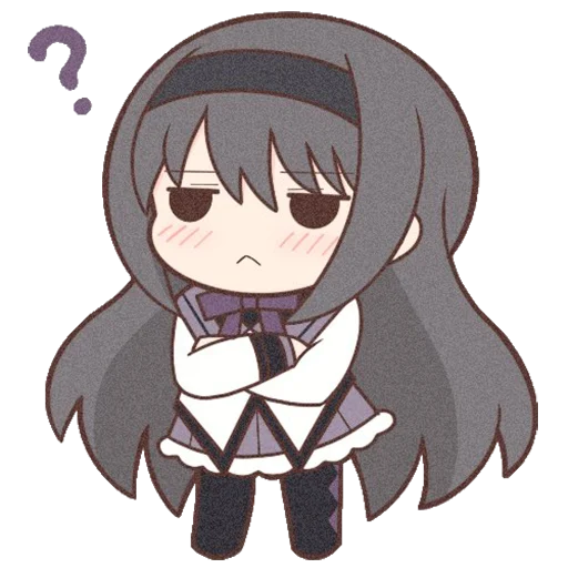 Sticker from the "Homura Akemi Neko |" sticker pack