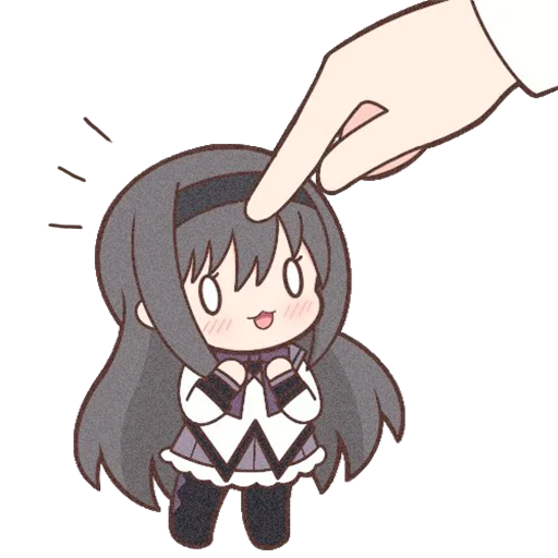 Sticker from the "Homura Akemi Neko |" sticker pack