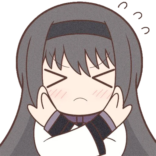 Sticker from the "Homura Akemi Neko |" sticker pack