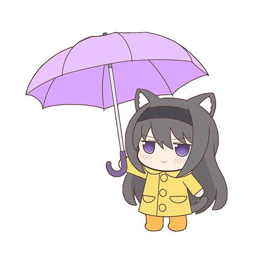 Sticker from the "Homura Akemi Neko |" sticker pack