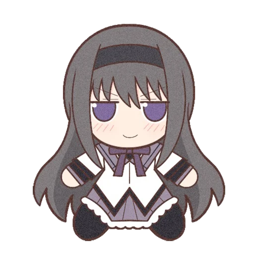 Sticker from the "Homura Akemi Neko |" sticker pack