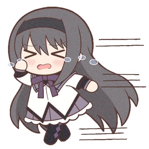 Sticker from the "Homura Akemi Neko |" sticker pack