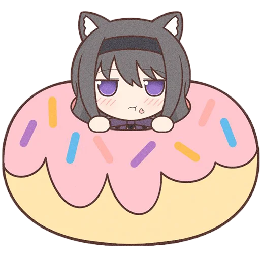 Sticker from the "Homura Akemi Neko |" sticker pack