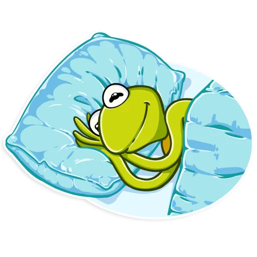 Sticker from the "Kermit the Frog" sticker pack