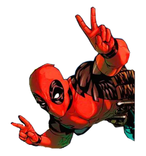 Sticker from the "deadpoolftlady" sticker pack