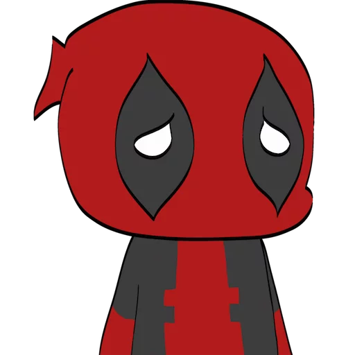 Sticker deadpoolftlady