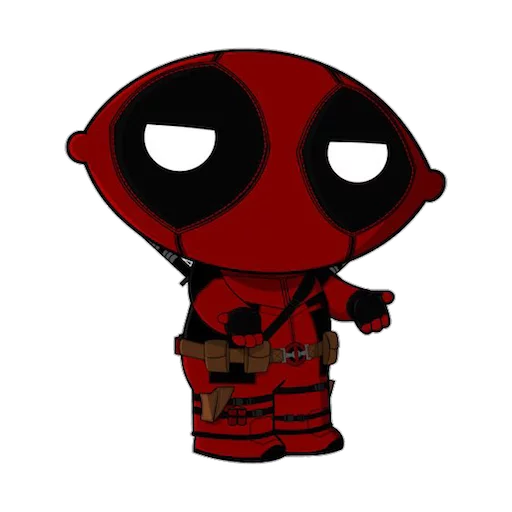 Sticker from the "deadpoolftlady" sticker pack