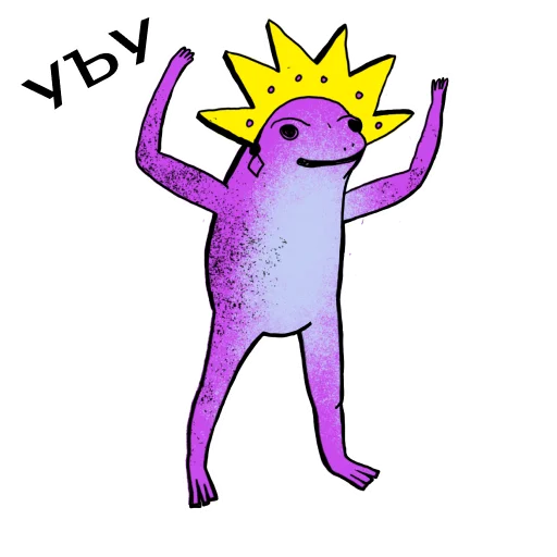 Sticker from the "Царевны-лягушки" sticker pack