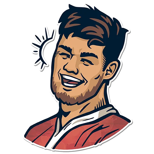 Sticker from the "Rugby 130" sticker pack