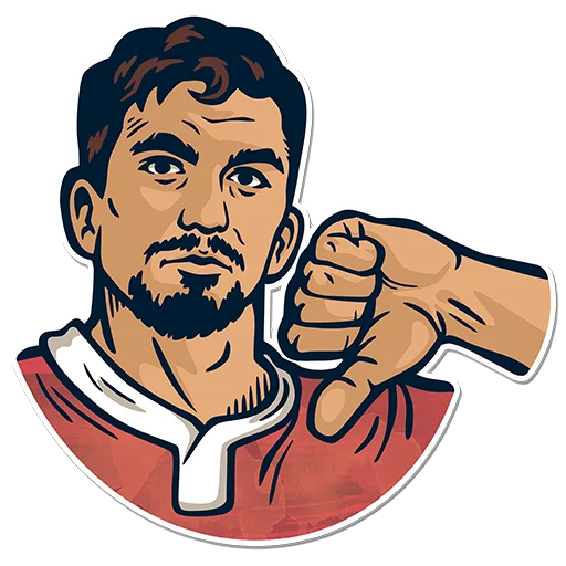 Sticker from the "Rugby 130" sticker pack